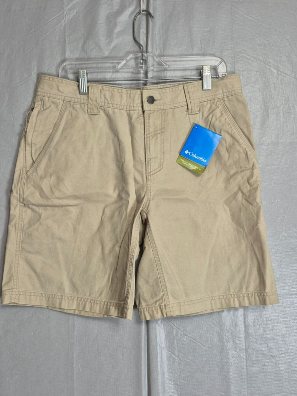 Columbia Modern Classic Shorts Men Sz 34 Flex Omni Shield Hiking Fishing 0656